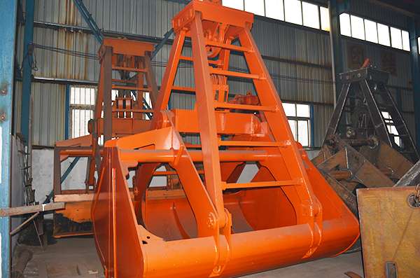 機械雙瓣抓斗的一些了解